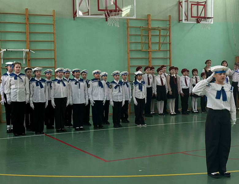 СМОТР СТРОЯ, ПЕСНИ И РЕЧЕВКИ 