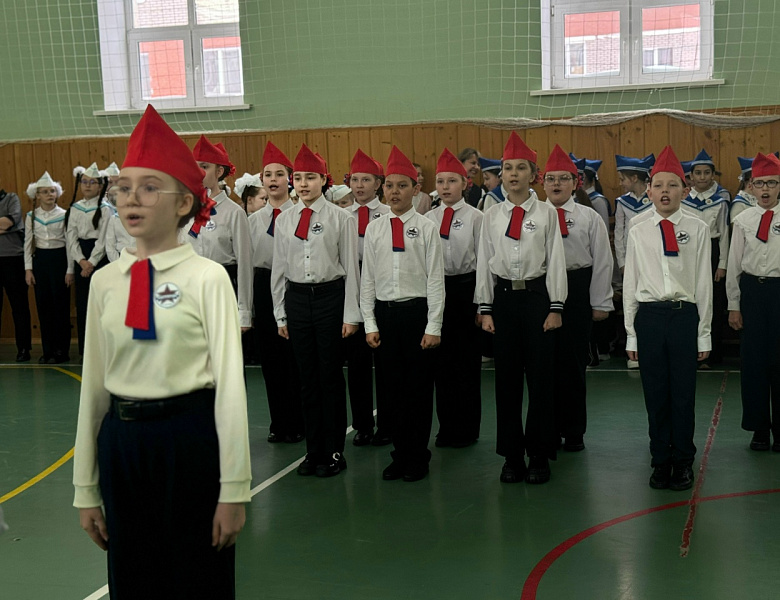 СМОТР СТРОЯ, ПЕСНИ И РЕЧЕВКИ 
