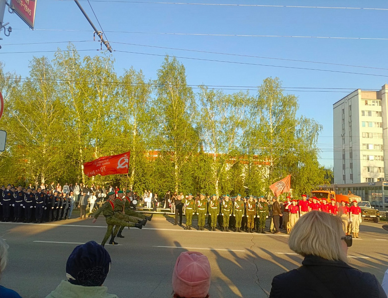 ПОДГОТОВКА К ПАРАДУ ПОБЕДЫ