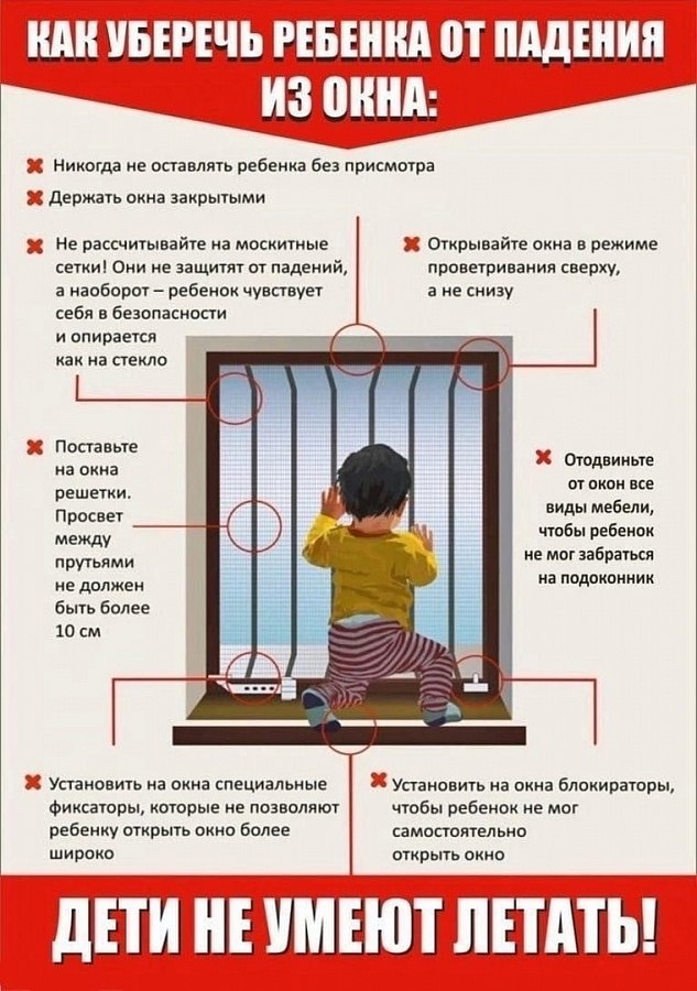 Об опасностях открытого окна