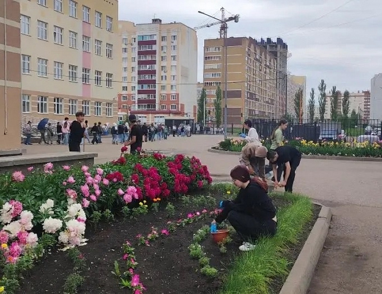 Трудовой лагерь школы