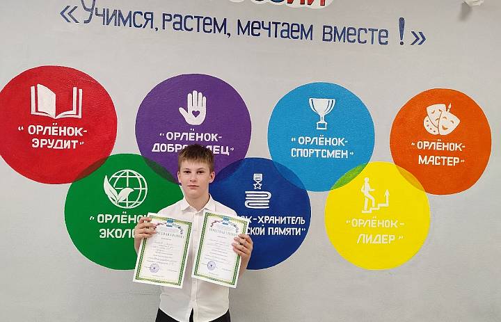 Достижения Орлят!