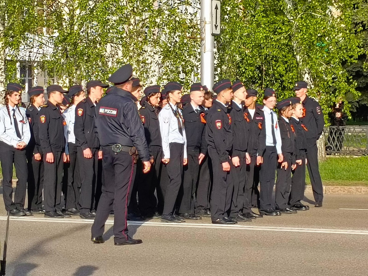 ПОДГОТОВКА К ПАРАДУ ПОБЕДЫ